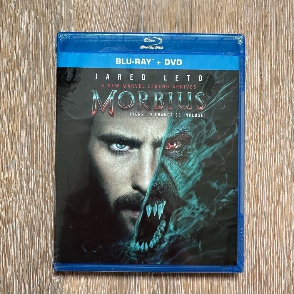 NWT Morbius Blu-ray + DVD Sealed Unopened Unused - Picture 3 of 8